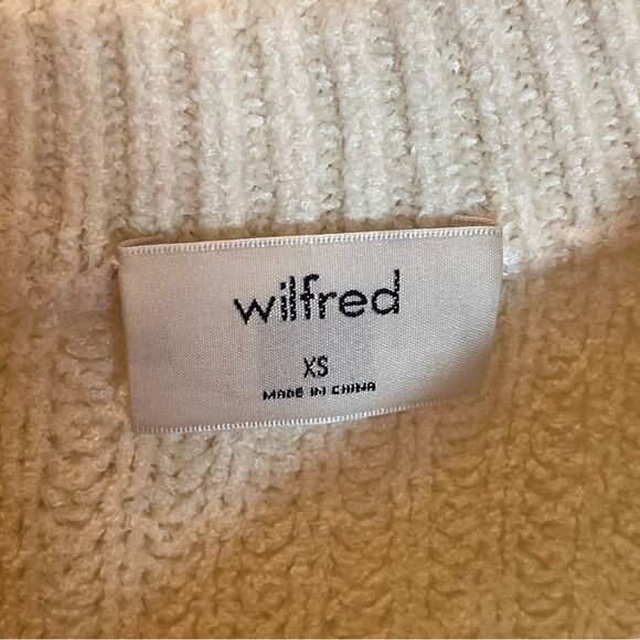Aritzia Wilfred Essential Chenille Sweater in Oak size XS - Picture 6 of 12